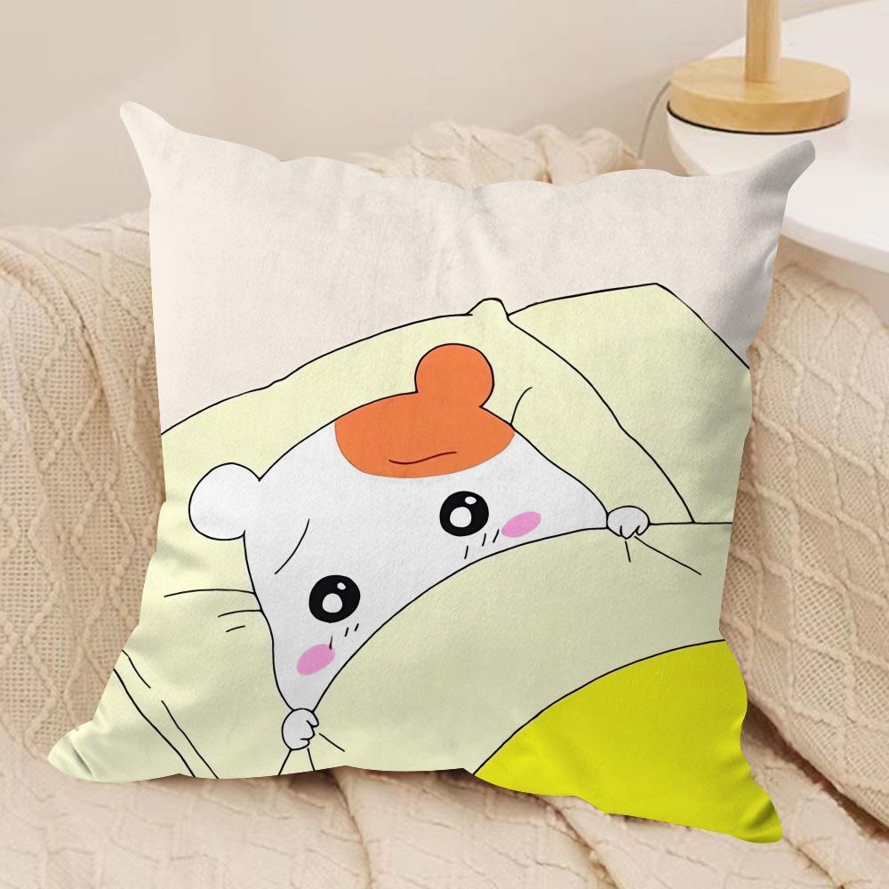 Cute E-Ebichus Funny Cushion Cover Pillowcase Ultra Soft Skin Friendly Fabric Cloud Like Comfort & Concealed Zipper