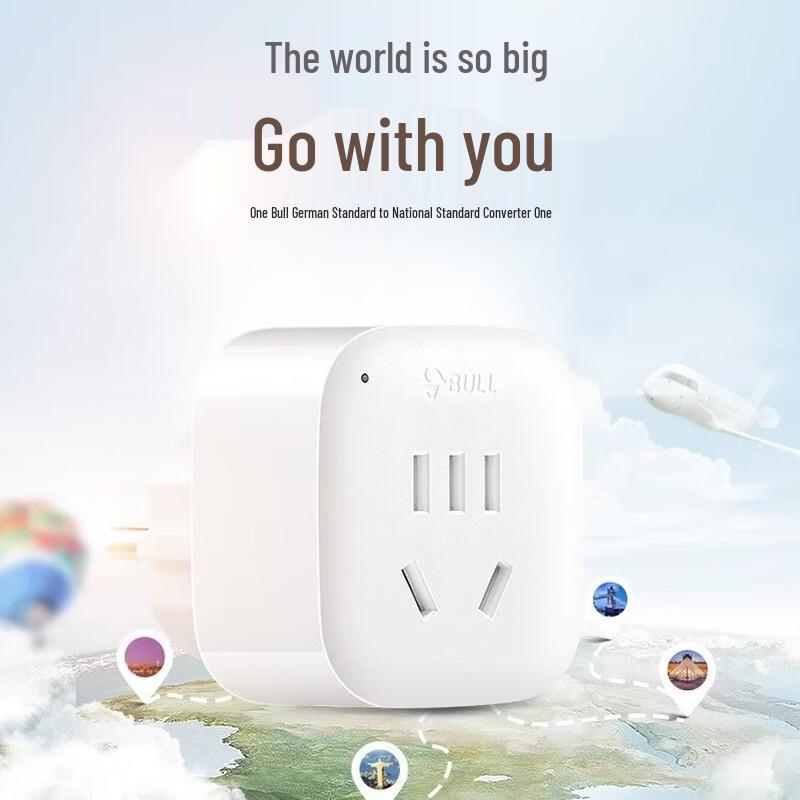 BULL International Travel Power Adapter