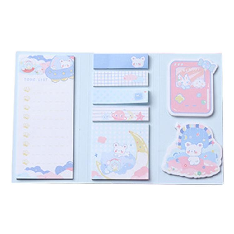 Friendly Paper Adhesive Memoire Pad for Office Business School Students Writing Supplies Colorful Cartoon Stick Note