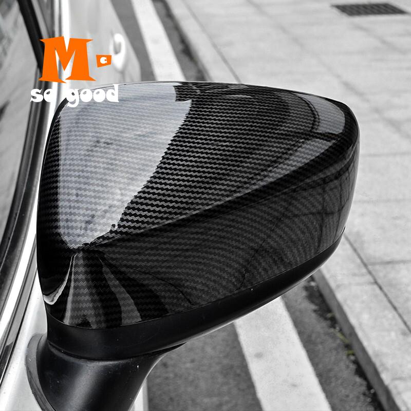 Acessórios Automotivos ABS Fibra de Carbono Espelho Retrovisor Lateral da Porta Capa de Seta Guarnição Concha para Mazda 6 2013 2014 15 16 17 2018 Atenza