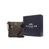 COACH Rowan Coated Canvas With Smooth Leather Crossbody Bags Mini Women's Brown Black CF340-IMAA8