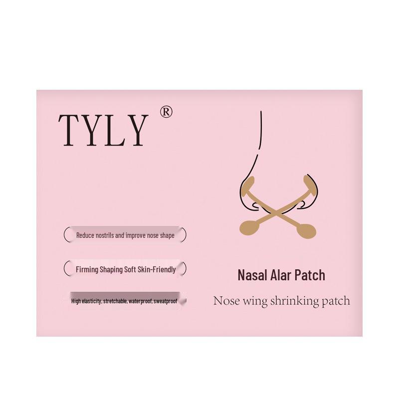 

Zhang Yuxi Style Nose Shaping Patch - Elastic Wing Correction for Small Dumbbell Nostrils High Elasticity 10 pcs/1 sheet Nose Wing Patch