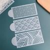 Fondant Cake Mesh Stempels Sjablonen Embossing voor Decoratiegereedschap Plastic Spuitvorm Bruiloft Koekjes Chocolade Tekenen Schilderen