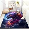 1PC Fantasy dragon in clouds Carpet for Living Room Bedroom Sofa Home Decor Rus Non-slip Floor Mat Luxury Gift