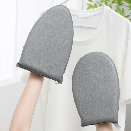 Yousheng Dampfbügeleisen-Bügelhandschuh mit Fingerschlaufe Hitzebeständiger Handheld Anti-Dampf-Handschuh Kleiderdämpfer Bügelbrett Handschutz