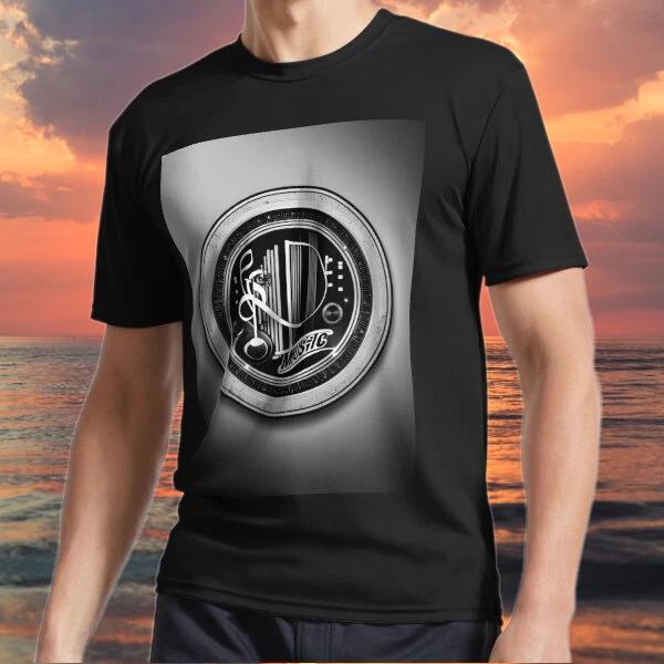 New item Black and white music logo Active Logo TEE T shirt Funny Size S to 5XL XL