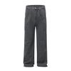 Street Gray Tooling Casual Pants Men's Straight Long Pants