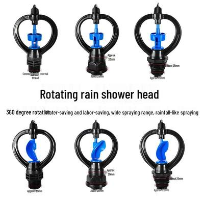 360° Rotating Rain-Like Sprinkler for Agricultural and Lawn Irrigation