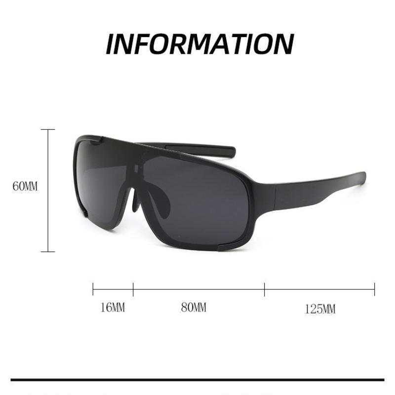 Windproof Sports Sunglasses Large Frame Mountain Climbing/Skiing Bike Goggles UV400 Protection Cycling Sun Glasses