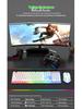 Russian Arabic Wired Luminous Gaming Keyboard & Mouse Set