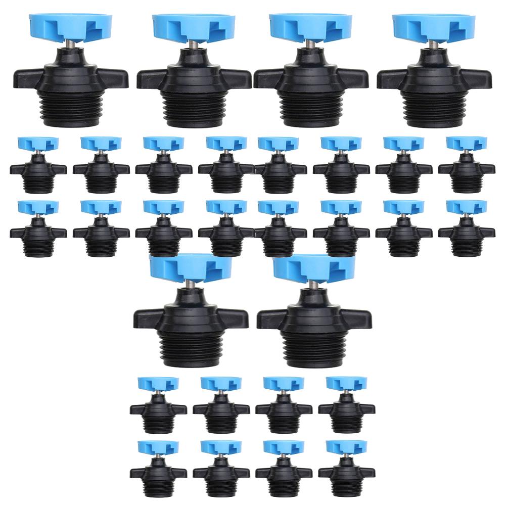 50/10pcs 360 ° Rotating Irrigation Nozzle 1/2 Inch Male Thread Watering Sprinkler Automatic Drip Irrigation Drippers For Garden