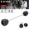 Front Axle Fork Crash Slider For Tiger 900 850 1200 Thruxton Trophy 1215 Scrambler 1200 Speed Twin Motorcycle Wheel Protector