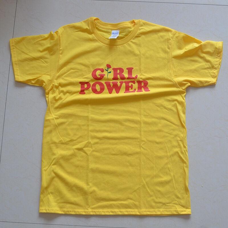 Premium Quality Casual T-shirt Featuring Girl Power Message For Confident Femmes