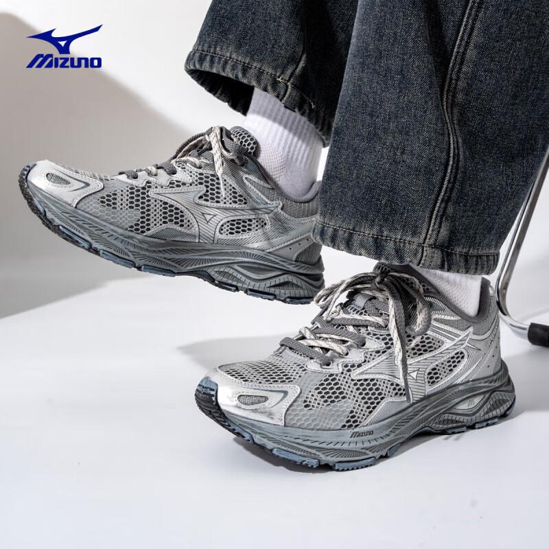 MIZUNO D1GH2235-24 Mesh Dad Running Shoes