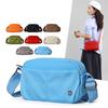 Women's Lightweight Shoulder Crossbody Bag Student Solid Color Small Square Bag