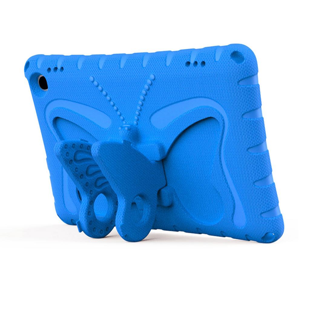 EVA Protective Case Fits for Kindle Fire Max 11 (2023) Shockproof Protector with Rotatable Folding Stand Blue