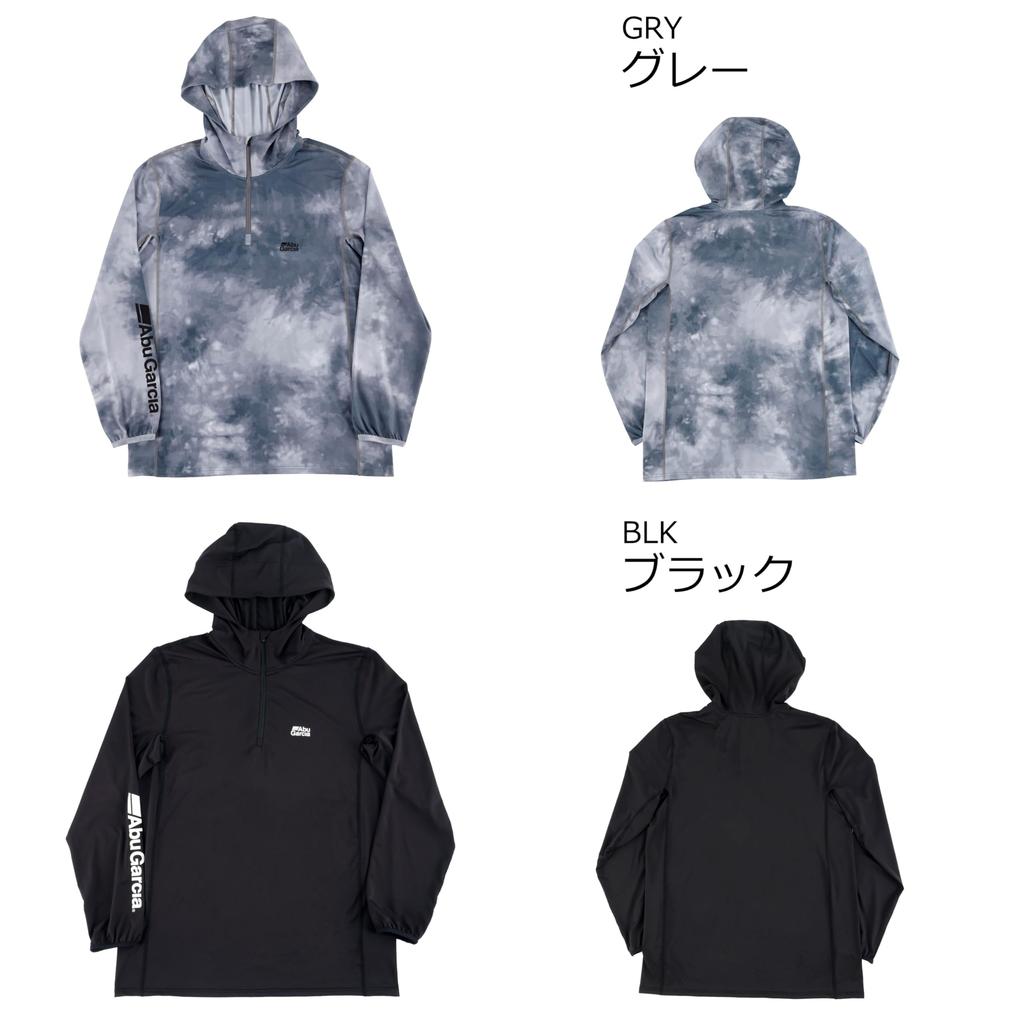 [Abu Garcia] Bug Off Ice Dry UV Hoodie, Black, L Insect Repellent, Cool Feeling, UV Rays, Quick Drying