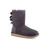 UGG Bailey Bow Ii Plüsch Schneestiefel Damenstiefel Lila Grau 1016225-NHT