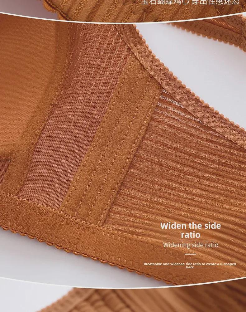 Large Thin Non-Magnetic Tube Top Bra with Upper Support for Large Chest