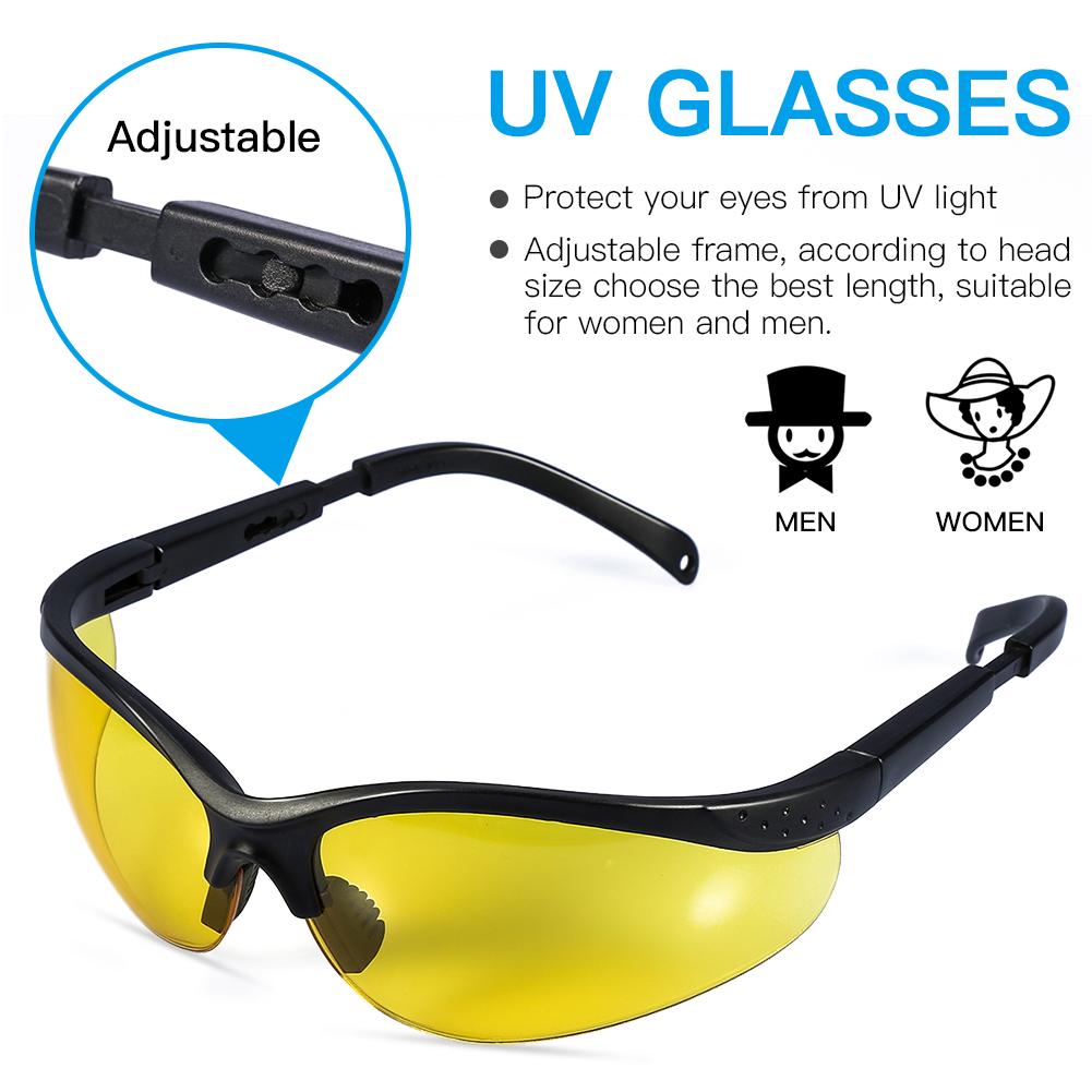 UV 100 LED Mor Işık Akrep 395 400nm Mor Fener Tespit Meşale Işığı