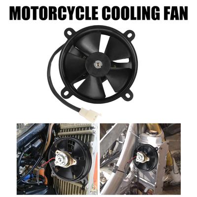 Für ATV Quad Go Kart Buggy Motocross Motorrad Zubehör 150cc-250cc 12V Ölkühler Motorrad Lüfter Motor Kühler