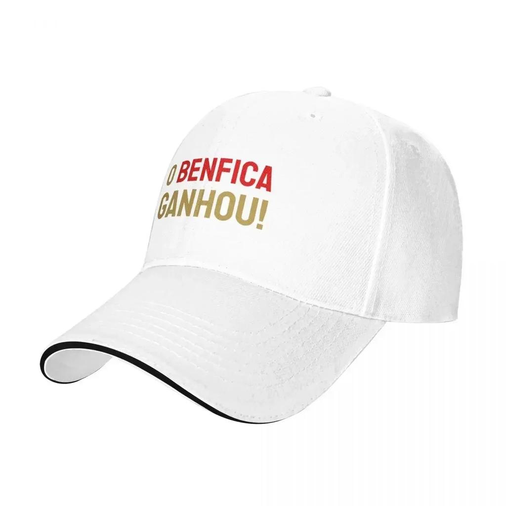 O Benfica Ganhou! Black Red 2 Baseball Cap sun caps fishing caps Unisex Sunscreen Designer Hat For Unisex Women's