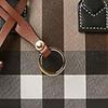 Burberry Cow Leather Bowling Bag, Shoulder Bag, Crossbody Bag, Handbag Mini Women's Brown 80696631