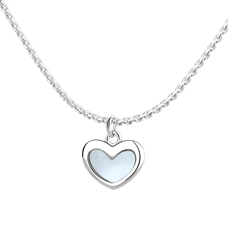 

Холодный Ветер Круглые Бусины Подвеска Цепочка на Ключицу Женский Ветер Гонконгский Вкус Ракушка Любовь Ожерелье