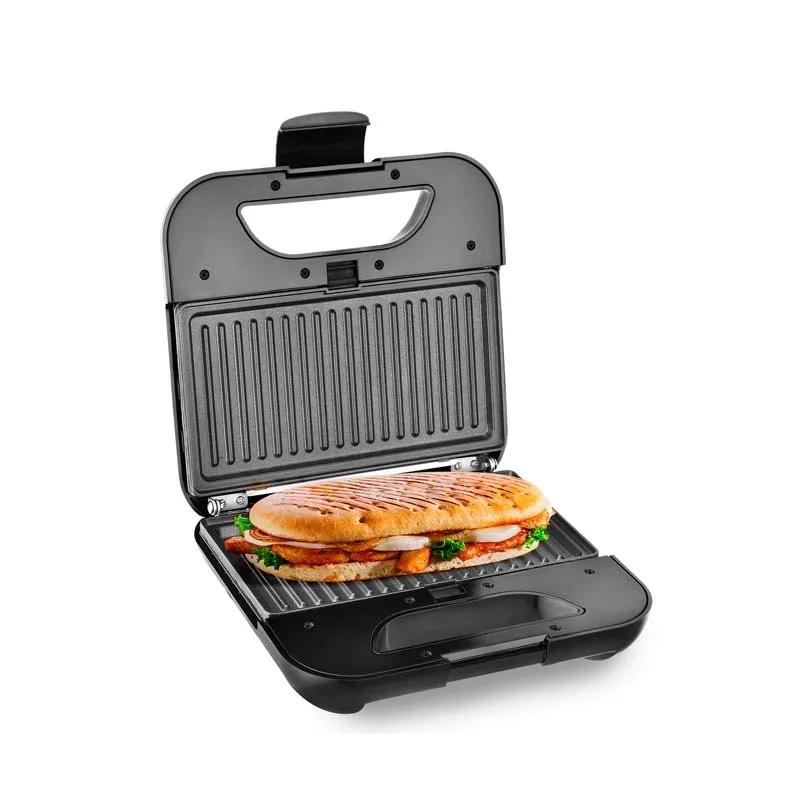 Kitchencook - Mister K - Sandwich Maker 3 En 1 Inox 800w