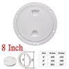 Round Hatch Cover 4 6 8 inch Non-Slip Inspection Hatches  For Boat Yacht Marine