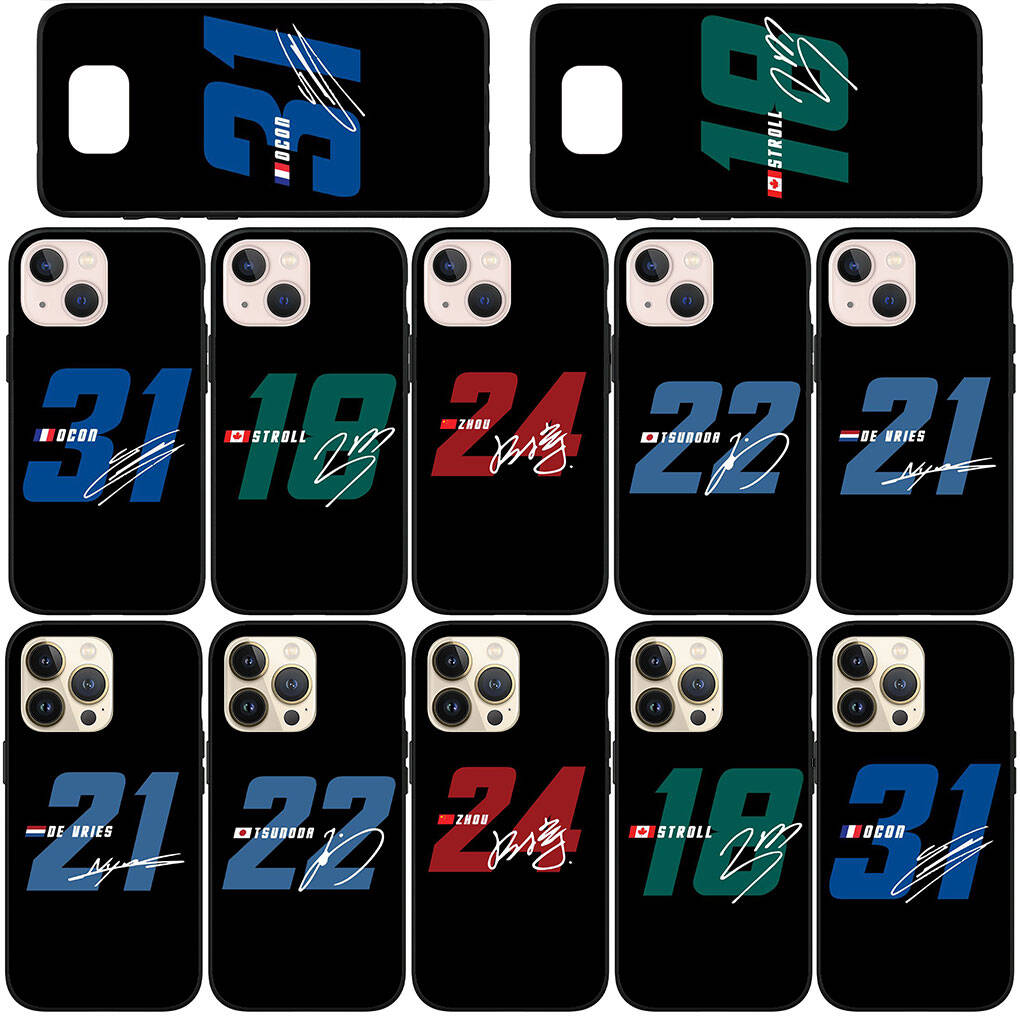 Phone Case for iPhone 17 16 15 Xiaomi Poco F8 F7 X7 X6 M8 C85 C75 C71 Redmi Note 14 13 12 11 Pro Max A4 14C 13C 15C F1 Number No 21 31 18 24 Super Car