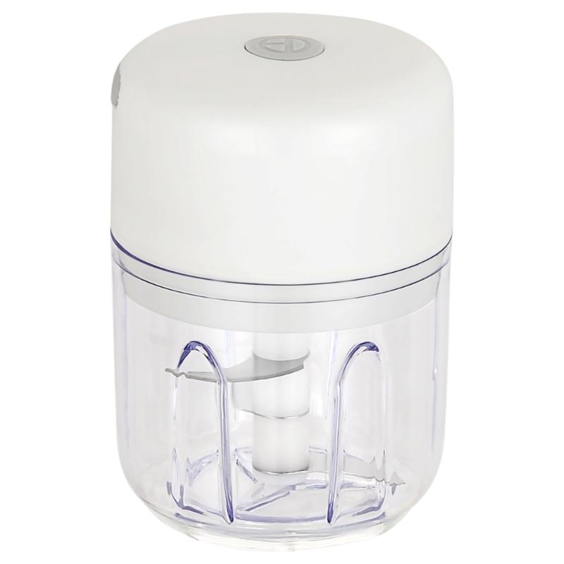 

Efficient Electric Food Chopper Vegetable Grinder Household Garlic Press Mashers Quick and Convenient Cooking Aid 1 белый