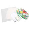 Flower Popping Up Card Vase Bouquet Style Thick Paper Vivid Colors 3D Greeting Cards for Party Anniv