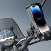 Electric Scooter Phone Holder Waterproof Bike Phone Holder With Rain Cover Cycling Supplies For Driving Road Navigation GPS