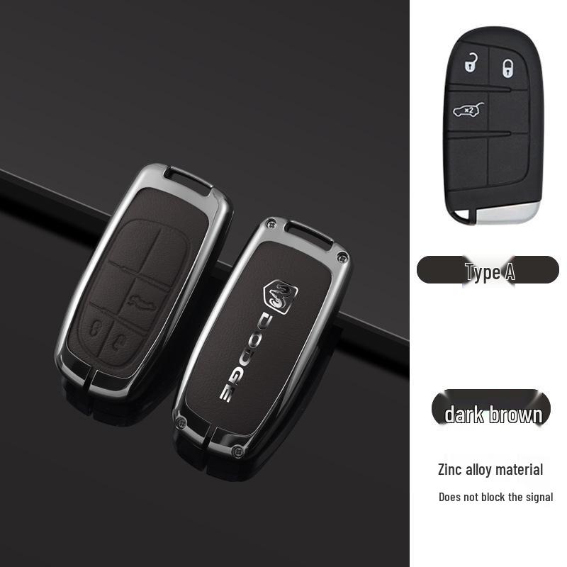 Dodge Journey Metal Key Case: Premium Key Cover with Buckle for Men's Keys