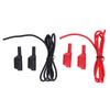 Banana Test   4mm Male To Male 32A 1000V Red Black Set Kit for Battery Electricity