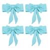 10pcs Chair Sashes for Wedding Elastic Chair Bows Sashes   Decorative for Party Ceremony Reception Banquet Decorations