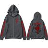 Japanese Anime Fullmetal Alchemist Zipper Hoodies Men's Zip Up Hooded Sweatshirts Fleece Long Sleeves Pullovers Coat Jackets