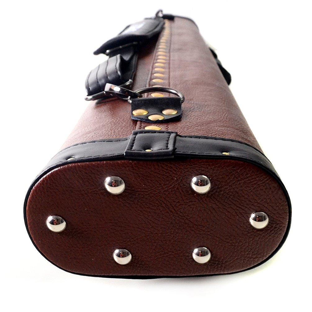 CUESOUL Soocoo Series 2x4 Hard Pool Cue Case Can hold 2 bats and 4 shafts case colors - (4 available) (CSCC-R215)