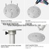 Easy-to-remove telescopic table legs for RVs, yachts, and ships - all-aluminum, liftable design suitable for any RV.