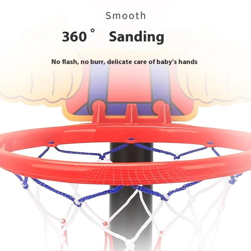 Koš na basketbal Vnitřní Venkovní Hračky Dětský Basketbalový Koš S 1 Míčem, Nastavitelný Mini Basketbalový Koš, Narozeninový Sportovní Hračky Dárek