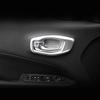 ABS Inner Door Handle Bowl Cover Trim Frame Car Styling Protector Sticker Fit for Jeep Compass 2017 2018   Accessories