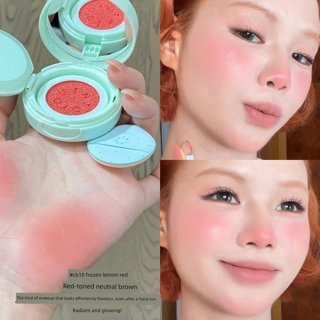 Clear and Vibrant Peach! into You Heart Desire and You Summer Limited Edition Series Water Mist Lip Glaze Cushion Blush