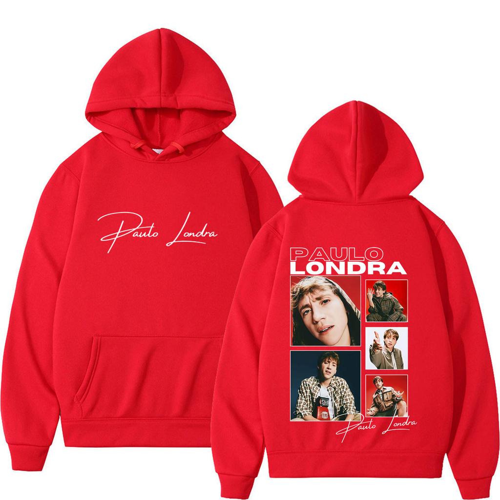 Singer Paulo Londra Album Tour Hoodie Men Women Fashion Sweatshirts Autumn Winter Oversized Casual Loose Pullover