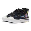 Li Ning Youth  Childrens Smoke Scene Comfortable Casual Sports High-Top Sneakers Kids Sneakers Black YKCS124-1