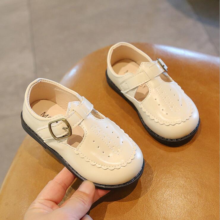 Newestspring Autumn Kids Shoes For Boys Girls British Style Children'S Single Shoes Pu Leather Fashion Student Performance Shoes