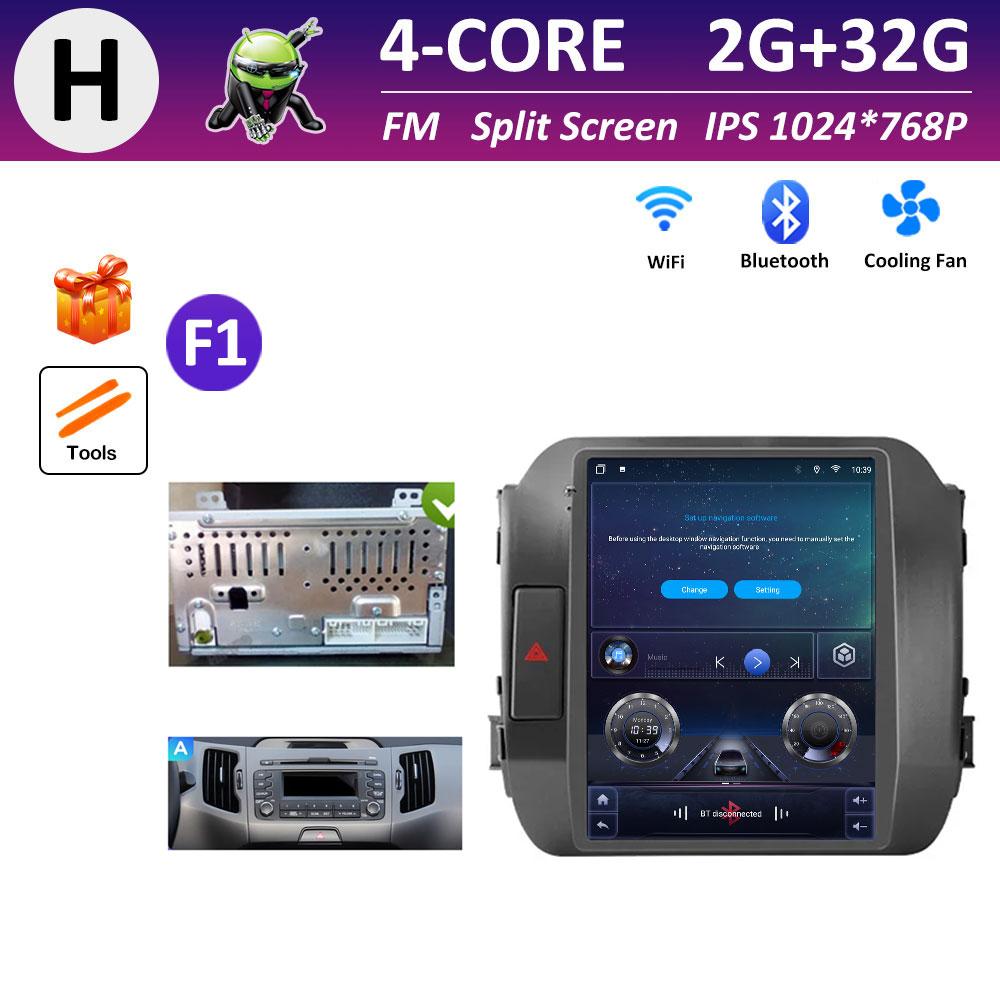 

Автомобильный мультимедийный видео-аудио плеер для KIA Sportage 3 SL 2010 2011 2012 2013 - 2016 Беспроводной Carplay WIFI DSP Стерео Bluetooth 4G