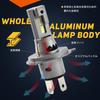 AUTOXBERT H4 Motorcycle LED Headlight Bulb, H4/9003 Fog Lamp, 6000K, 50 W, 5x Brightness,