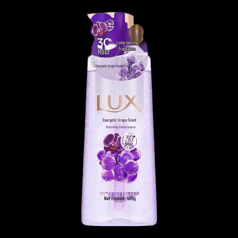 Lux Energizing Grape Scent Refreshing Bubble Shower Gel