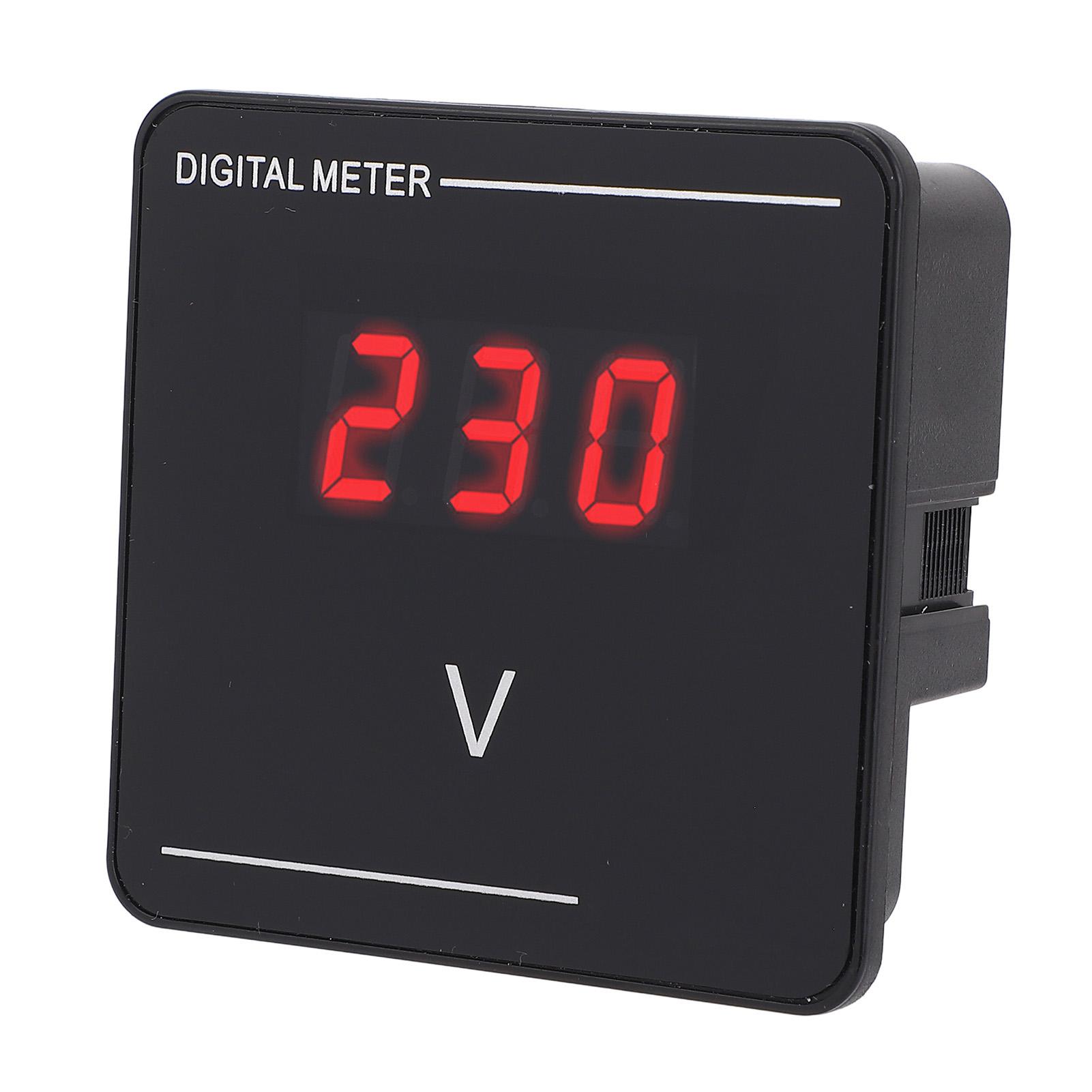 

Вимірювач напруги змінного струму Червоний світлодіодний цифровий дисплей Тестер напруги для промислової автоматизації